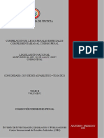 Compilacion de Leyes Penales Especiales - Tomo Ii - Volumen I - Portalguarani