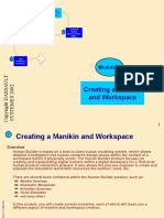 Creating A Manikin and Workspace: Preparing The Working Environment