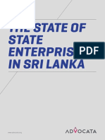2016 The State of State Enterprises in Sri Lanka Report