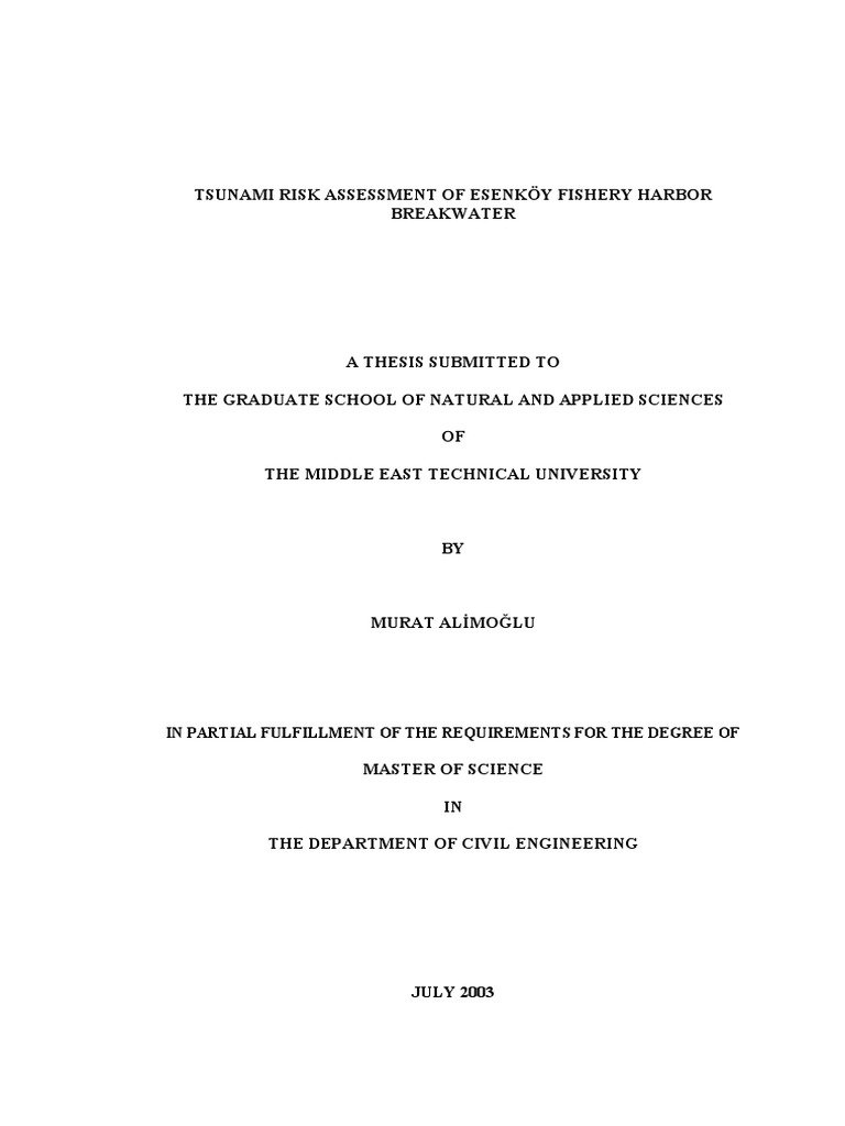 In Partial Fulfillment of The Requirements For The Degree of PDF