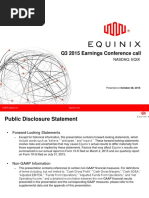 Equinix Q315 Earnings Presentation Final (1)