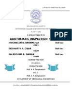 Automatic Inspection Machine Guide