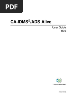 CA-idms Ads Alive User Guide 15.0