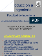 Presentacion Del Trabajo Integrador