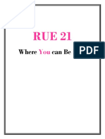 Rue 21 Mini Plans