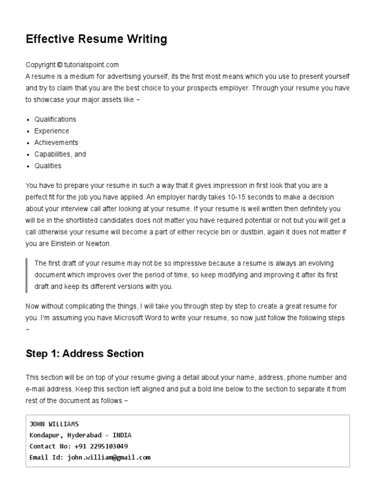 Top 10 Resume Writing Tips From An Expert | Murdock Education