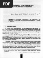 Elementos Constitutivos do Estado