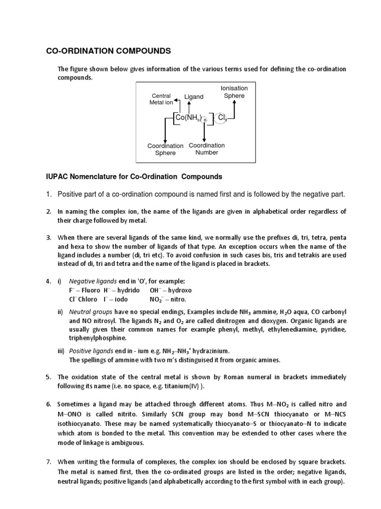 Chemistry Students' Guide | PDF | Coordination Complex | Ligand