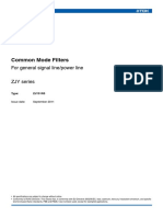 Common Mode Filters: For General Signal Line/power Line