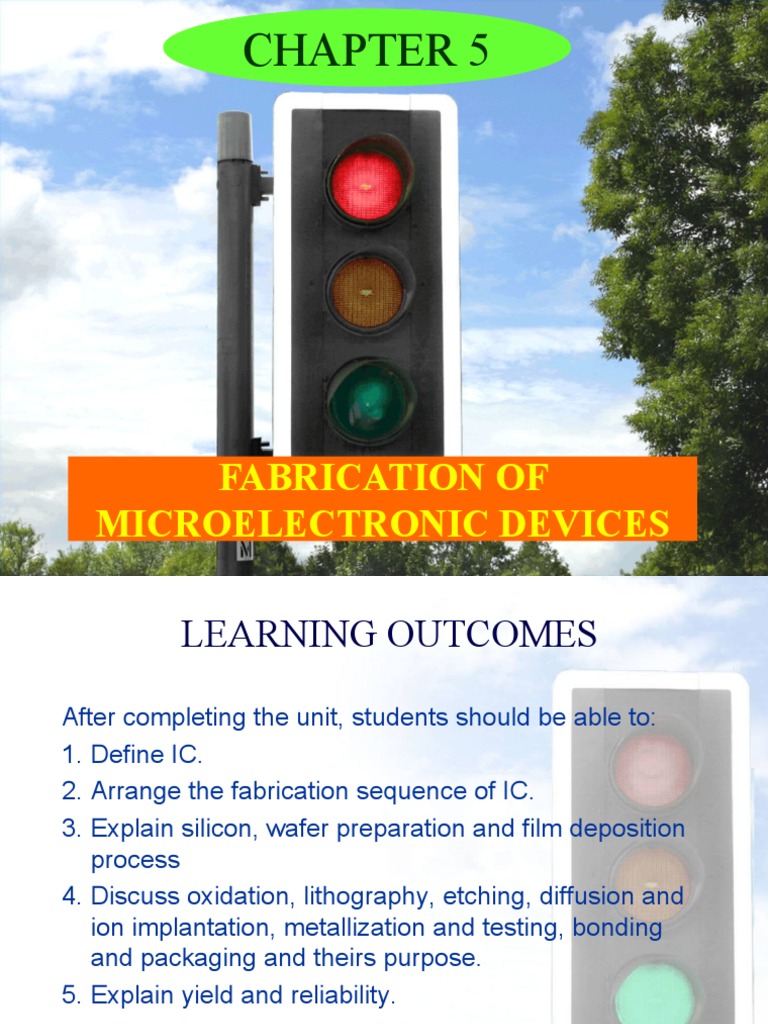 Microelectronic Device Fabrication Overview | PDF | Semiconductor ...