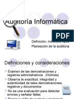 Auditoria - Informatica