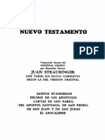 Santa Biblia Straubinger Nuevo Testamento