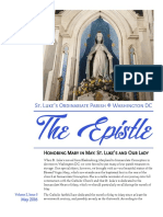 The Epistle: St. Luke's Ordinariate Parish Washington DC