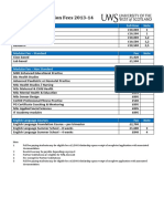 Tuiton Fees 2013 -14