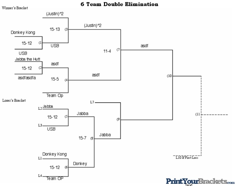 6 Team Double | PDF
