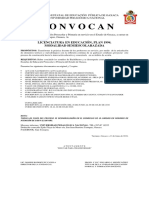 Convocatoria Nuevo Ingreso, Le'94. para Sede y Subsede de Acatlán de Pérez Figueroa.