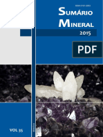 Sumário Mineral Dados DNPM 2015