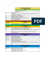 Kalender Akademik Mahasiswa Gasal 20152016