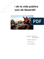 Ensayo de la vida pública de jesús de Nazareth.docx