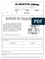 Avaliação Geog Historia 4º Ano Agosto