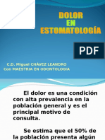 Dolor en Estomatología