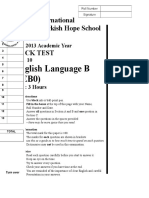 Class X Eng Mock