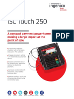 Isc Touch 250 Data Sheet