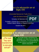 Desafios de La Educacion Siglo XX Peru