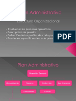 Plan Administrativo