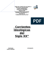 88262876 Corrientes Ideologicas Del Siglo 20