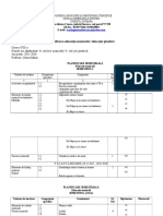 Planificare Muzica Desen, Clasa A 8-A