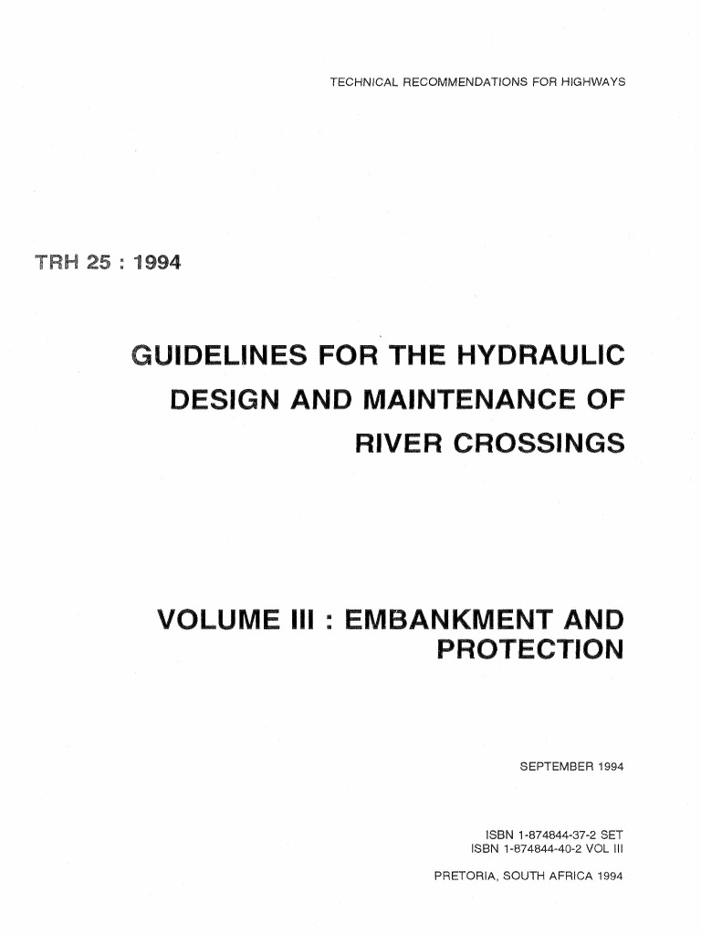 Embankment Protection PDF | Download Free PDF | Levee | River