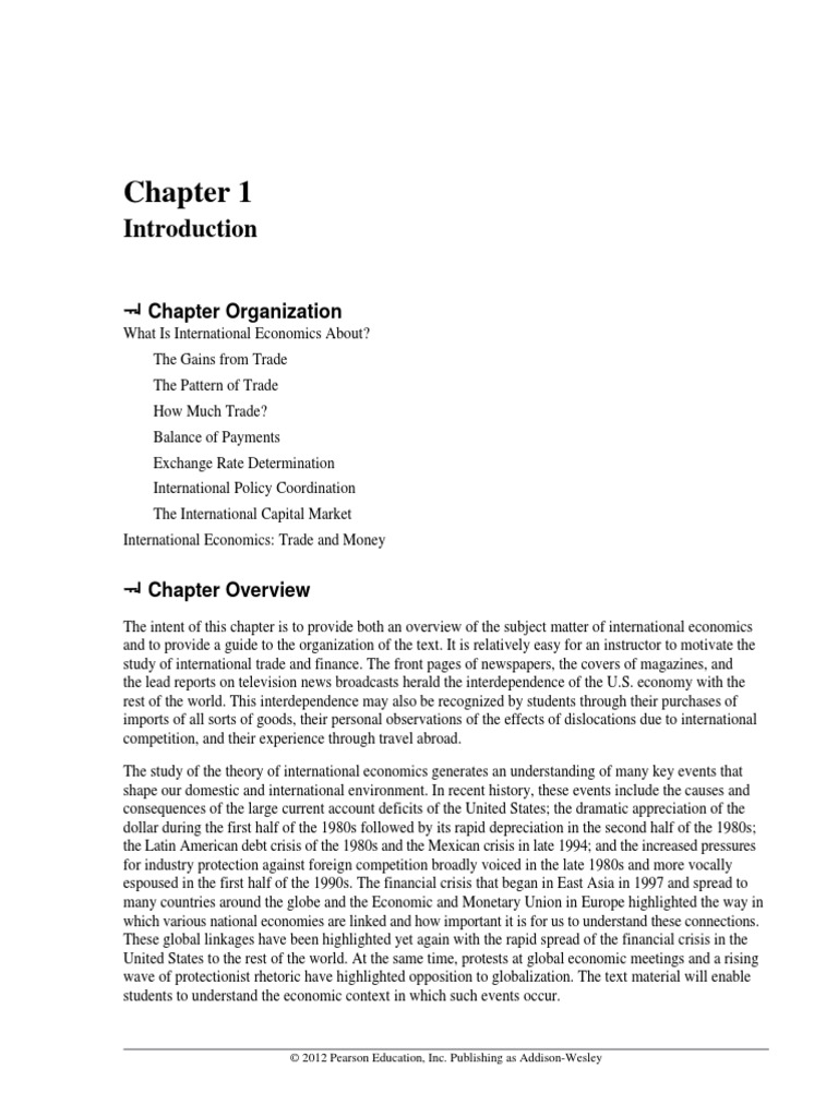 Study Guide Mid Term International Economics | PDF | Comparative ...