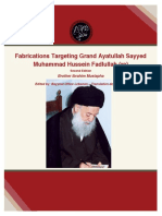 Fabrications Targeting Grand Ayatullah Sayyed Fadlullah - Brother Ibrahim Mustapha