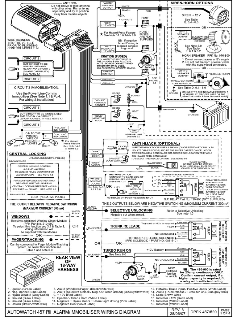 446RLi wiring guide | Switch | Ignition System