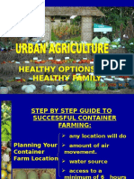 Urban Agri For Lecture