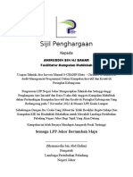 Sijil Penghargaan