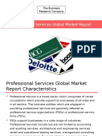 Professional Services Global Market Briefing Report 2016 - Sample
