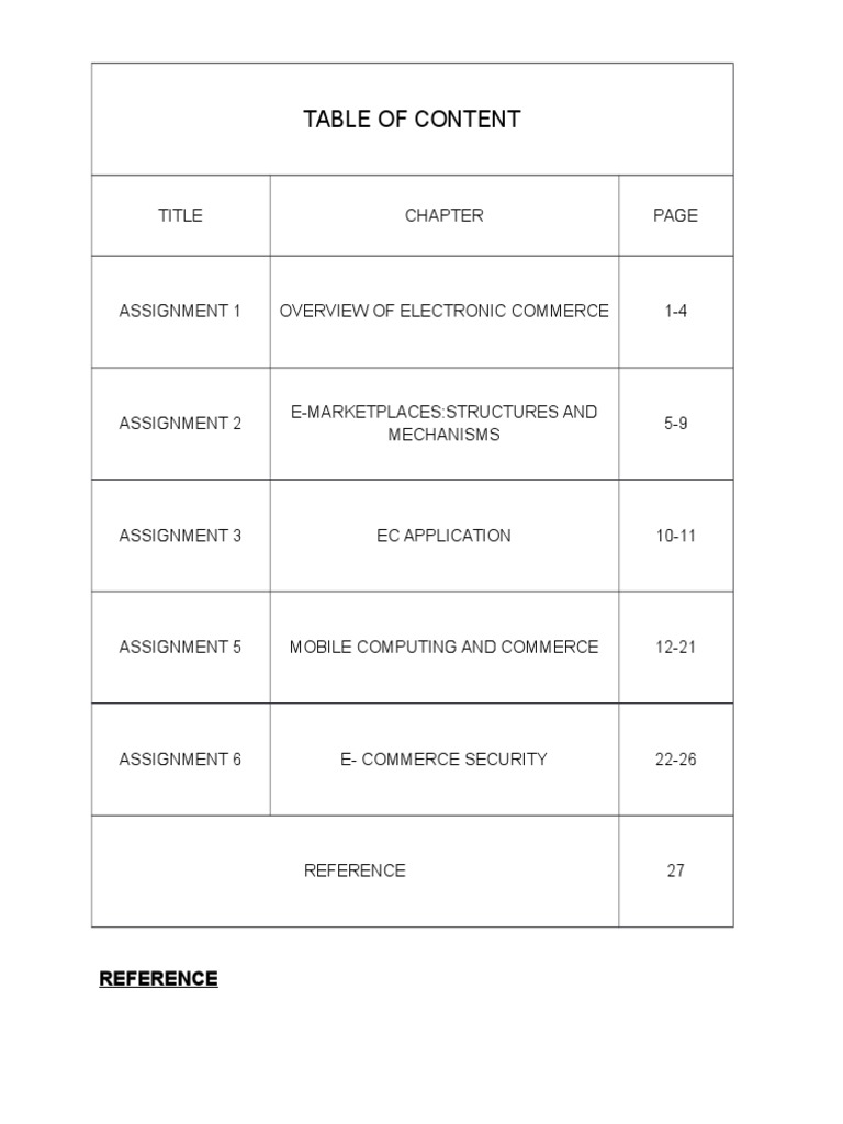 Overview of Electronic Commerce | PDF