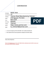 ISO 12215-5 Confirmation