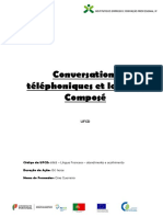 UFCD 6963 Língua Francesa - Conversation Téléphonique