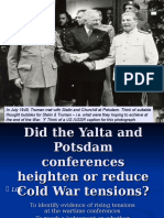 Yalta & Potsdam - General Ppt. Presentation, Extra Copy