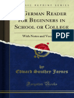 A German Reader For Beginners in School or College 1000196196