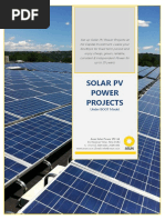 Solar Project Under BOOT Model