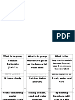 Chemistry Flash Cards 2