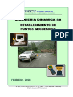 01 Establecimiento de Puntos Geodesicos_Informe Geodesico - Quillabamba - Final