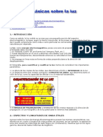 Nociones Basicas Sobre La Luz