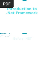 Introduction To .Net Framework