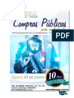 Brief Seminario Compras Publicas Mayo 2016