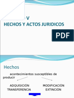 Hechos y Actos Juridicos